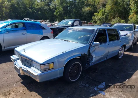 1990 Cadillac Deville из США, поврежденный, VIN 1G6CD5335L4207875
